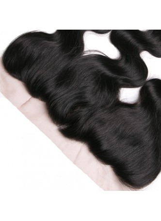 130% Density Free Part Human Hair Natural Hairline  body wave Hair 13x4 Ear to Ear Lace Frontal 